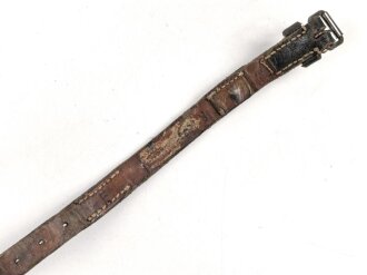 Tornisterriemen Wehrmacht, getragenes Stück, datiert 1941