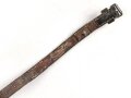 Tornisterriemen Wehrmacht, getragenes Stück, datiert 1941