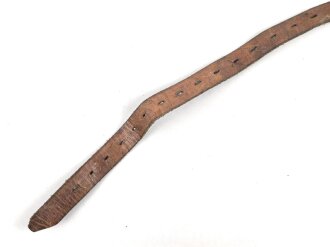 Tornisterriemen Wehrmacht, getragenes Stück, undeutlich gestempelt