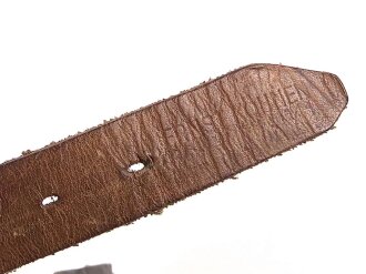 Tornisterriemen Wehrmacht, getragenes Stück, undeutlich gestempelt