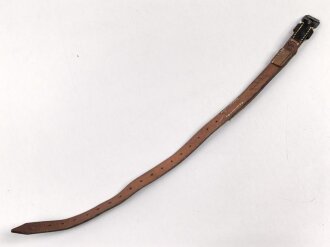 Tornisterriemen Wehrmacht, getragenes Stück, datiert 1941