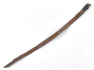 Tornisterriemen Wehrmacht, getragenes Stück, datiert 1941