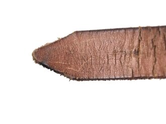 Tornisterriemen Wehrmacht, getragenes Stück, datiert 1941