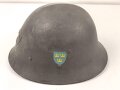 Schweden, Stahlhelm M21/26. Originallack, getragenes Stück