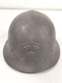 Schweden, Stahlhelm M21/26. Originallack, getragenes Stück