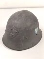 Schweden, Stahlhelm M21/26. Originallack, getragenes Stück