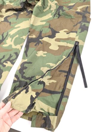 U.S. Army, Trousers, Cold Weather, Camouflage. dated 1990, size Large regular. Uncleaned