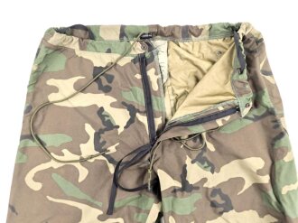 U.S. Army, Trousers, Cold Weather, Camouflage. dated 1990, size Large regular. Uncleaned