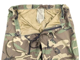 U.S. Army, Trousers, Cold Weather, Camouflage. dated 1990, size Large regular. Uncleaned