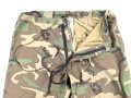 U.S. Army, Trousers, Cold Weather, Camouflage. dated 1990, size Large regular. Uncleaned