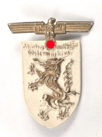 Kunststoffabzeichen " Gautag der NSDAP Steiermark 1939"