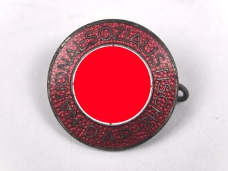 Mitgliedsabzeichen der NSDAP, Hersteller M1/6, getragenes Stück