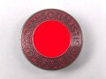 Mitgliedsabzeichen der NSDAP, Hersteller M1/8, getragenes Stück, Knopflochausführung