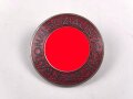 Mitgliedsabzeichen der NSDAP, Hersteller M1/62, getragenes Stück