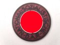 Mitgliedsabzeichen der NSDAP, Hersteller M1/151, Boden- oder Wasserfund mit stumpfer Emaille. Nadelsystem fehlt