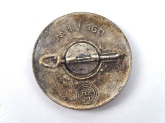 Mitgliedsabzeichen der NSDAP, Hersteller M1/160,...