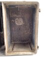 Gehäuse zum Tornisterfunkgerät Heinrich Torn.Fu.h der Wehrmacht. Ungereinigtes Stück, alt überlackiert