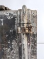 Gehäuse zum Tornisterfunkgerät Heinrich Torn.Fu.h der Wehrmacht. Ungereinigtes Stück, alt überlackiert