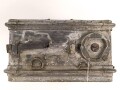 Gehäuse zum Tornisterfunkgerät Heinrich Torn.Fu.h der Wehrmacht. Ungereinigtes Stück, alt überlackiert
