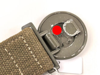 Afrikakorps, Feldbinde für Offiziere des Heeres. Guter Zustand, datiert 1941, Gesamtlänge 100cm