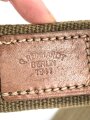 Afrikakorps, Feldbinde für Offiziere des Heeres. Guter Zustand, datiert 1941, Gesamtlänge 100cm
