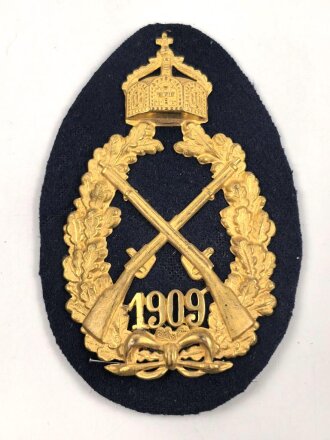 Kaiserreich, Kaiserschießpreis für die Infanterie 1909, guter Zustand