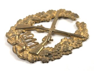 Kaiserreich, Kaiserschießpreis für die Infanterie 1911, nur die Auflage, Splinte abgebrochen