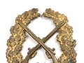 Kaiserreich, Kaiserschießpreis für die Infanterie 1911, nur die Auflage, Splinte abgebrochen