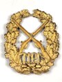 Kaiserreich, Kaiserschießpreis für die Infanterie 1911, nur die Auflage, Splinte abgebrochen