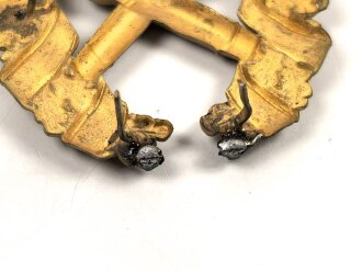 Kaiserreich, Kaiserschießpreis für die Artillerie 1906, nur die Auflage, Krone fehlt