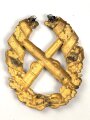Kaiserreich, Kaiserschießpreis für die Artillerie 1906, nur die Auflage, Krone fehlt