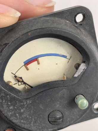 Messgerät Wehrmacht, Funktion nicht geprüft