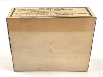 Anodenbatterie, unter anderem  für Zubehörtornister zum Tornister Empänger Berta . Neuzeitliche Atrappe