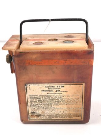 Sammler 2 B 38 Wehrmacht. Datiert 1942, nicht gereinigt. KEIN VERSAND NACH ÜBERSEE