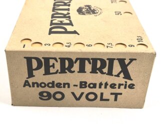 Anodenbatterie, unter anderem  für Zubehörtornister zum Tornister Empänger Berta . Neuzeitliche Atrappe