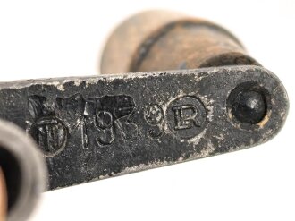 Kurbel für Feldfernsprecher 33 der Wehrmacht, datiert 1939