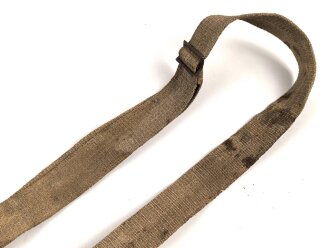 1.Weltkrieg , Zuggurt für Schlittenlafette zum MG08...