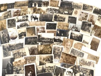 1. Weltkrieg, Gruppe Fotos eines Angehörigen im...