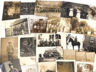 1. Weltkrieg, Gruppe Fotos eines Angehörigen im...