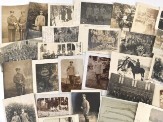 1. Weltkrieg, Gruppe Fotos eines Angehörigen im...