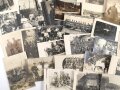 1. Weltkrieg, Gruppe Fotos eines Angehörigen im Braunschweigischen Infanterie Regiment 92. Insgesamt 75  Fotos, davon 28 Stück mit eindeutig sichtbarem Totenkopf an der Schirmmütze bzw. Pickelhaube.
