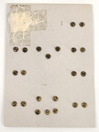 U.S. Air Force Reserve Officer Training Corps, Sammlung Abzeichen, jeweils auf Karton befestigt