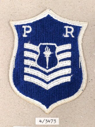 U.S. Air Force Reserve Officer Training Corps, Sammlung " Pershing Rifles" Abzeichen, jeweils auf Karton befestigt