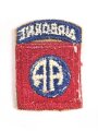 U.S. Army, "82nd Airborne Division" patch, 2,5 x 3,5cm