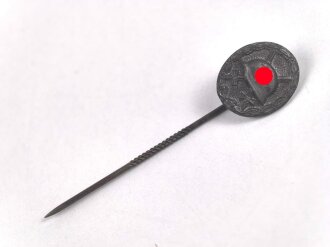 Miniatur Verwundetenabzeichen silber 16mm, Hersteller L/11