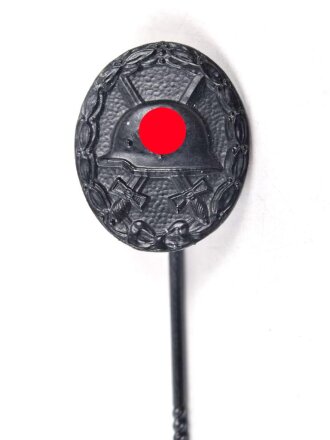 Miniatur Verwundetenabzeichen schwarz 16mm