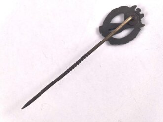 Miniatur Infanteriesturmabzeichen in silber, 16mm, Zink