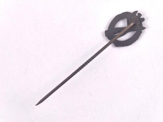 Miniatur Infanteriesturmabzeichen in silber, 16mm, Zink