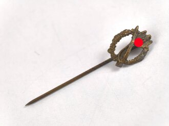 Miniatur Infanteriesturmabzeichen in bronze, 16mm, Zink...