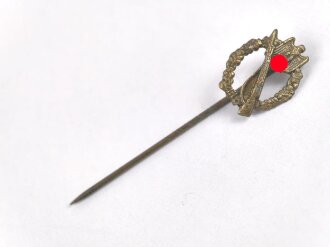 Miniatur Infanteriesturmabzeichen in bronze, 16mm, Zink...
